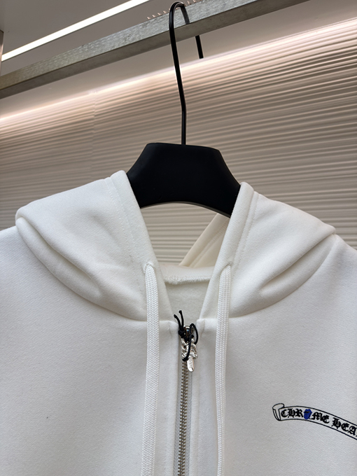 クロムハーツ フード付きプリントスウェットシャツジャケット