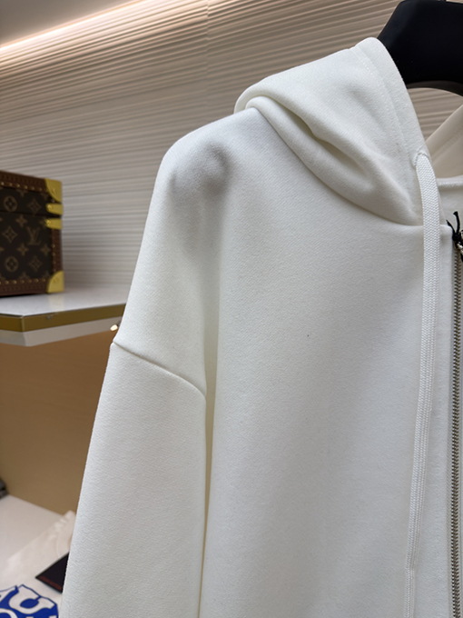 クロムハーツ フード付きプリントスウェットシャツジャケット