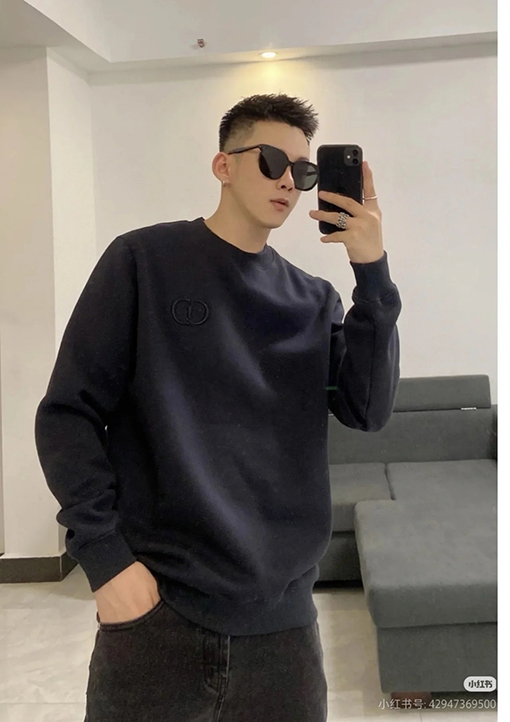 ディオールコピー CD レタークルーネックセーター