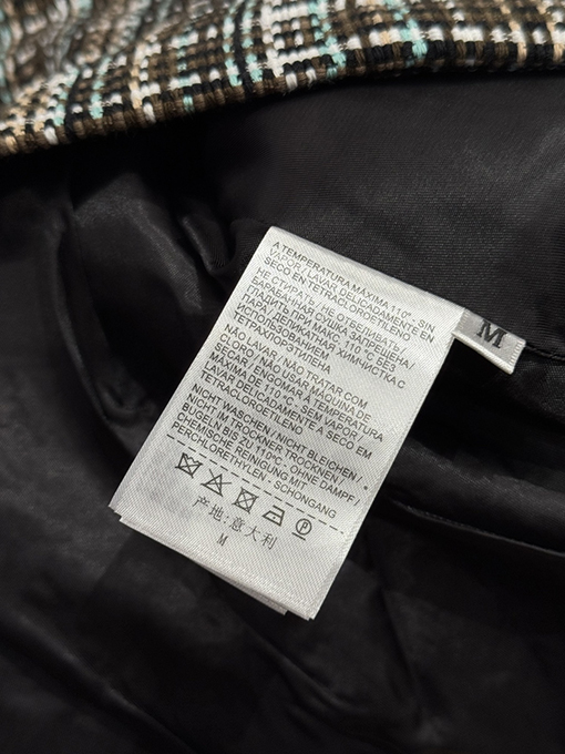 ボッテガヴェネタ 襟付き長袖ジップアップジャケット