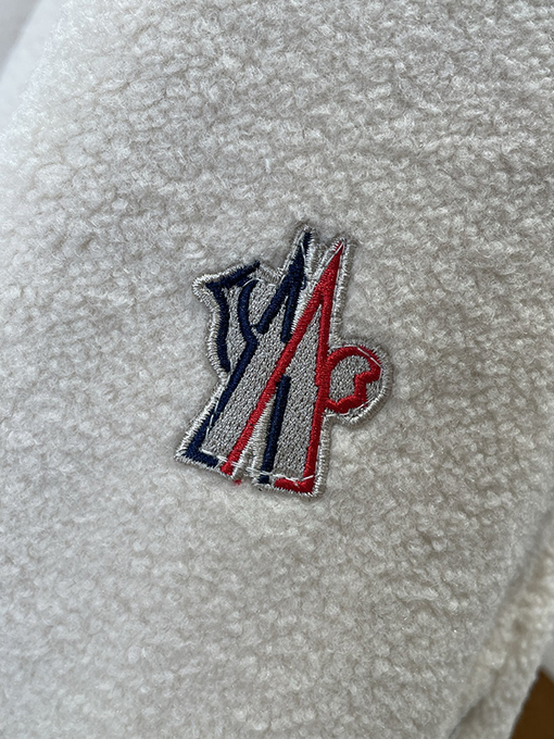 モンクレールスーパーコピー ラムウールパッチワークスタンドカラージャケット