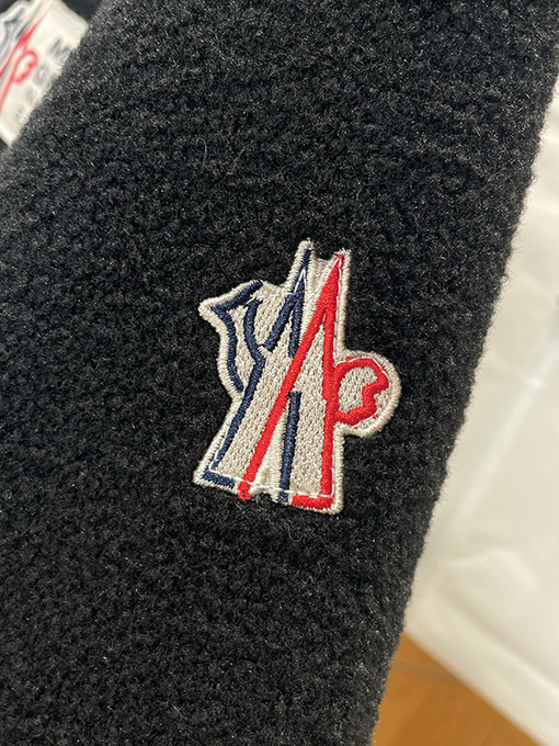 モンクレールスーパーコピー ラムウールパッチワークスタンドカラージャケット