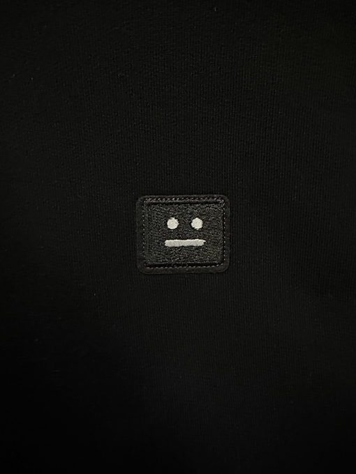 アクネストゥディオズ Acne studio スマイリーフェイスロゴパーカー