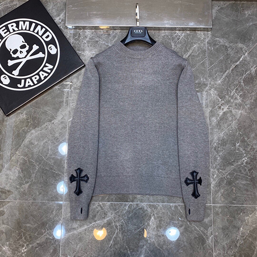 クロムハーツ ジャカードニットセーター