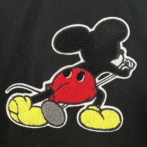 シュプリーム SUPREME NUMBER (N)INE MICKEY VARSITY JACKET ミッキーマウスのベースボールユニフォーム