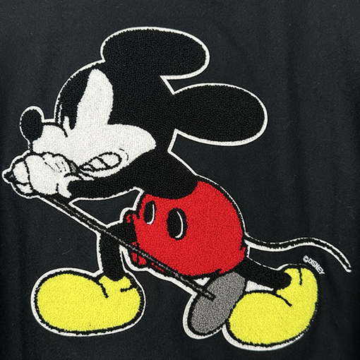 シュプリーム SUPREME NUMBER (N)INE MICKEY VARSITY JACKET ミッキーマウスのベースボールユニフォーム