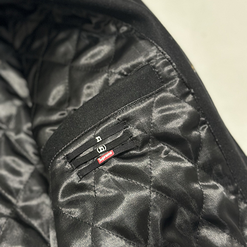 シュプリーム SUPREME NUMBER (N)INE MICKEY VARSITY JACKET ミッキーマウスのベースボールユニフォーム