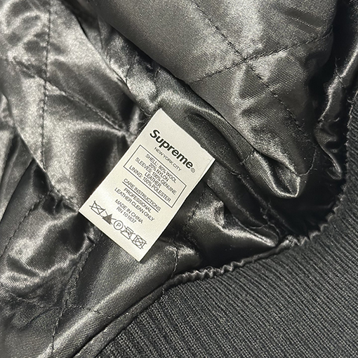 シュプリーム SUPREME NUMBER (N)INE MICKEY VARSITY JACKET ミッキーマウスのベースボールユニフォーム