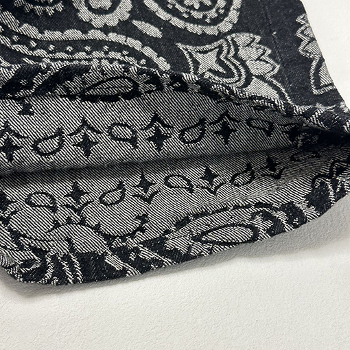 シュプリーム SUPREME BANDANA JACQUARD BAGGY JEAN ペイズリージャカードストレートレッグジーンズ