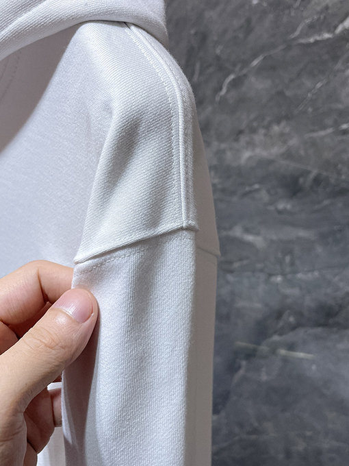 クロムハーツ クラシックな馬蹄形のカラーブロックアップリケ刺繍パーカー