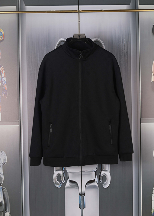 ルイヴィトン 全面ジャカード複合ジップアップスウェットシャツ