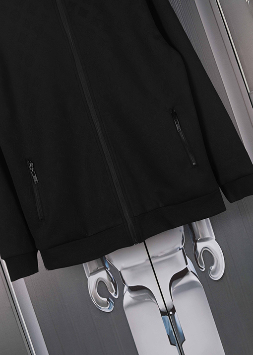 ルイヴィトン 全面ジャカード複合ジップアップスウェットシャツ