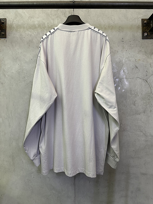 バレンシアガ Balenciaga 3m ジャカードラベル長袖シャツ