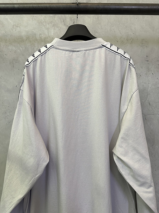 バレンシアガ Balenciaga 3m ジャカードラベル長袖シャツ