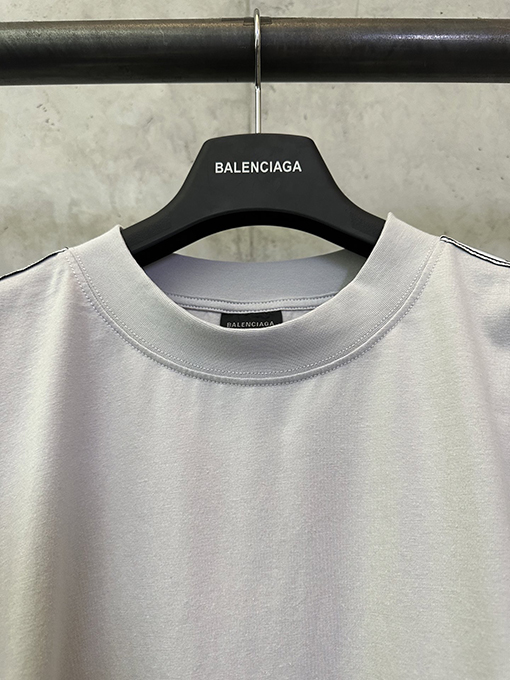 バレンシアガ Balenciaga 3m ジャカードラベル長袖シャツ