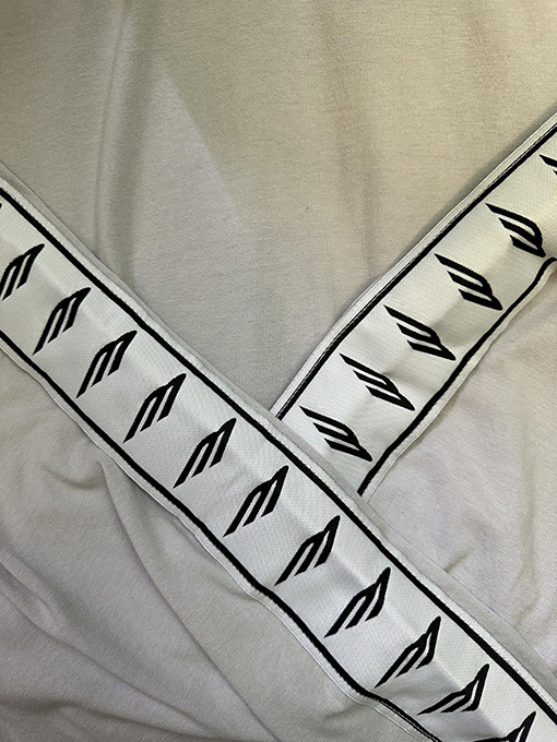 バレンシアガ Balenciaga 3m ジャカードラベル長袖シャツ