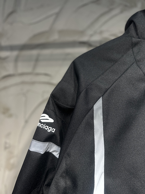 バレンシアガ Balenciaga Ski Biker Jacket 3M スキーシリーズ モーターサイクルジャケット