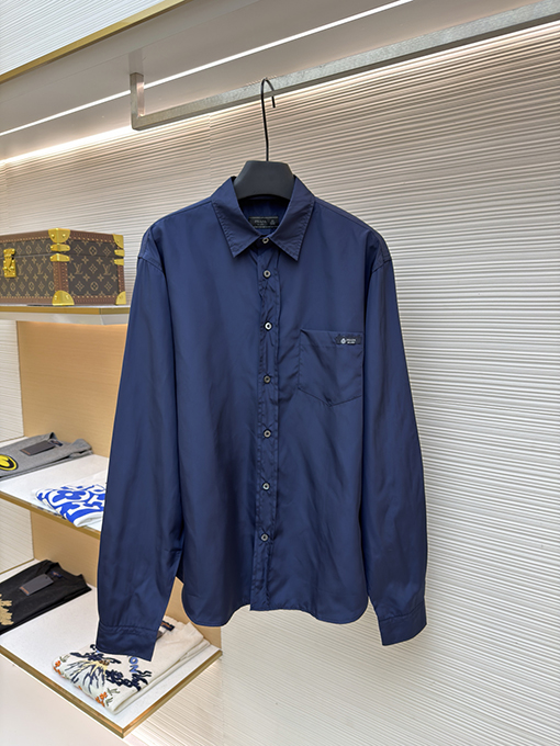 プラダコピー 三角ロゴ長袖シャツ