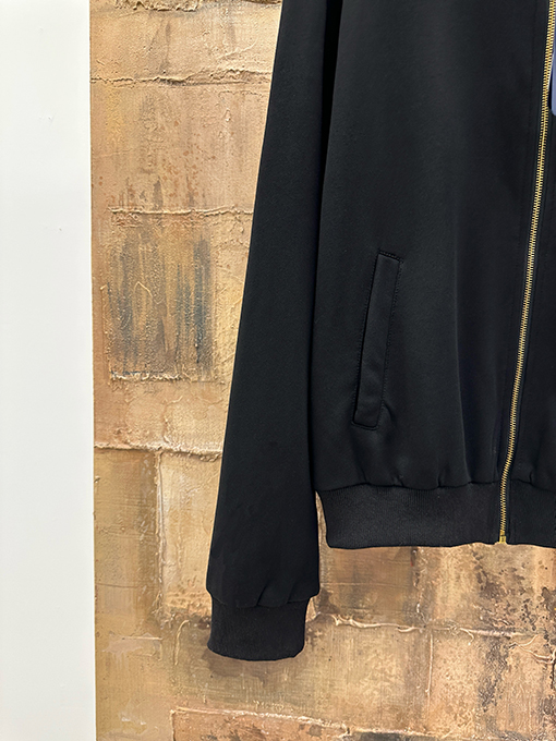 ルイヴィトン スパンコール刺繍ジッパースウェットシャツジャケット