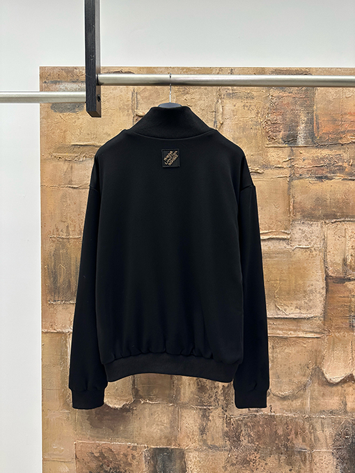 ルイヴィトン スパンコール刺繍ジッパースウェットシャツジャケット