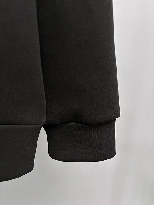 フェンディコピー ダブルFFロゴ刺繍のジップアップジャケット