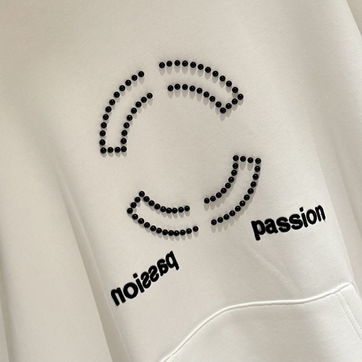 シャネル 新しいフリース裏地のフード付きスウェットシャツ