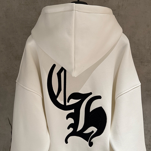 クロムハーツスーパーコピー フリース裏地付きジップアップスウェットシャツジャケット