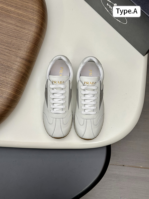 プラダ メンズパッチワークカジュアルスポーツシューズ