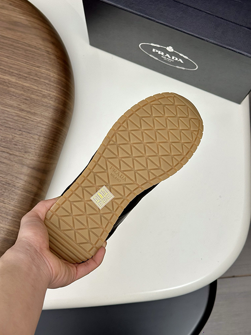 プラダ メンズパッチワークカジュアルスポーツシューズ