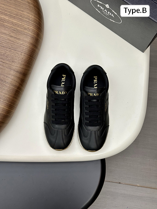 プラダ メンズパッチワークカジュアルスポーツシューズ