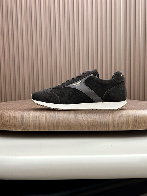 プラダ メンズパッチワークカジュアルスポーツシューズ