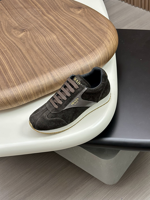 プラダ メンズパッチワークカジュアルスポーツシューズ