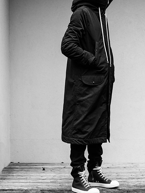 リックオウエンス カニエウェスト風のロングコート/ジャケット