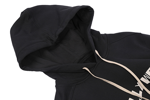 リックオウエンスコピー フード付き刺繍スウェットシャツ