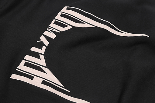 リックオウエンスコピー フード付き刺繍スウェットシャツ