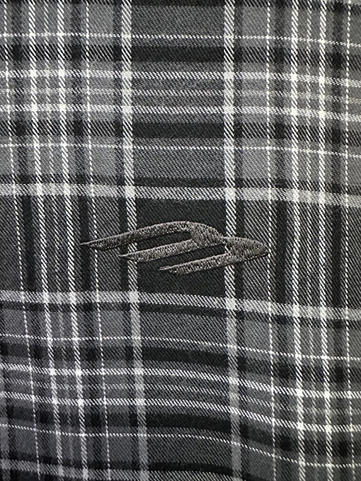 バレンシアガ Balenciaga チェック柄リバーシブル長袖ジップアップジャケット