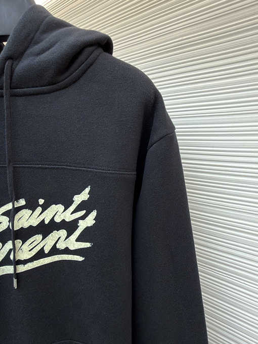 サンローランスーパーコピー SAINT LAURENT ロゴプリントパーカー