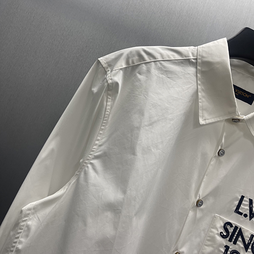 ルイヴィトン LV.M.長袖ロゴシャツ
