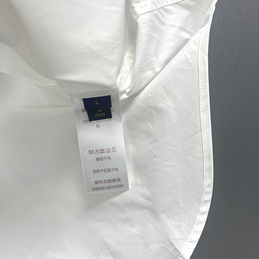 ルイヴィトン LV.M.長袖ロゴシャツ