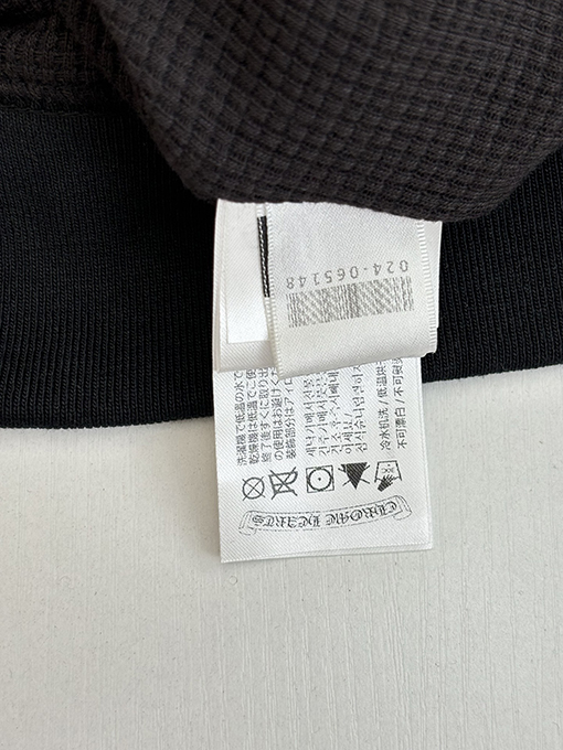 クロムハーツスーパーコピー ブラックスカル ジップアップ フード付きスウェットシャツ