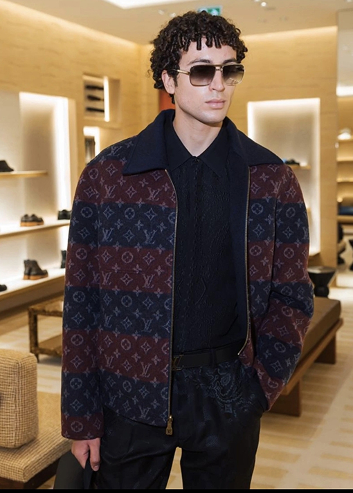 ルイヴィトン リバーシブル100%ウールジャケット