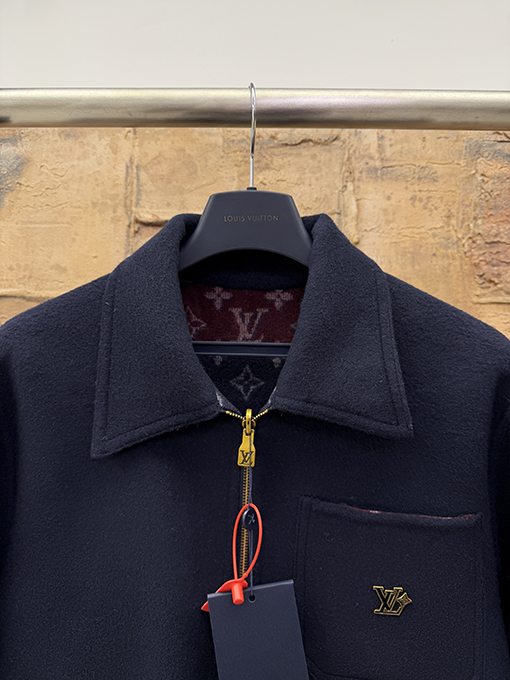 ルイヴィトン リバーシブル100%ウールジャケット
