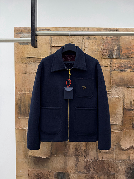 ルイヴィトン リバーシブル100%ウールジャケット