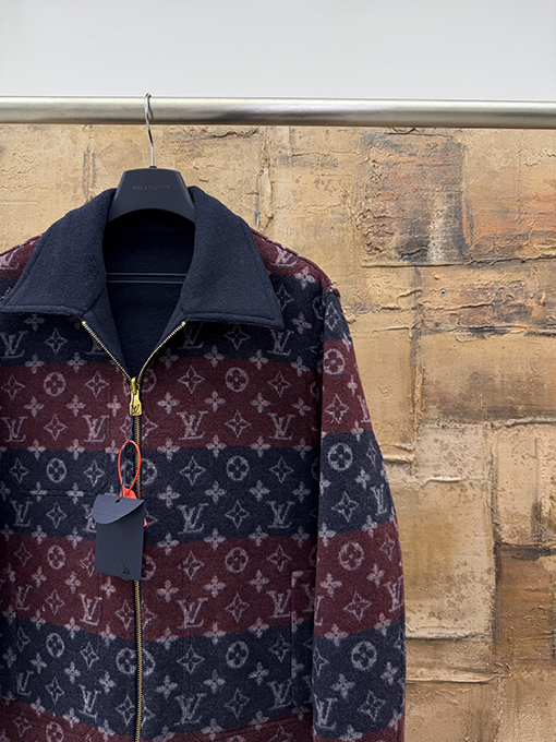 ルイヴィトン リバーシブル100%ウールジャケット