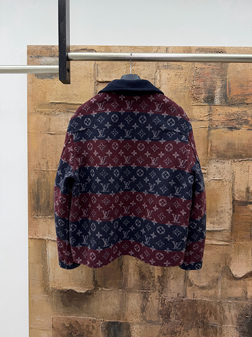ルイヴィトン リバーシブル100%ウールジャケット