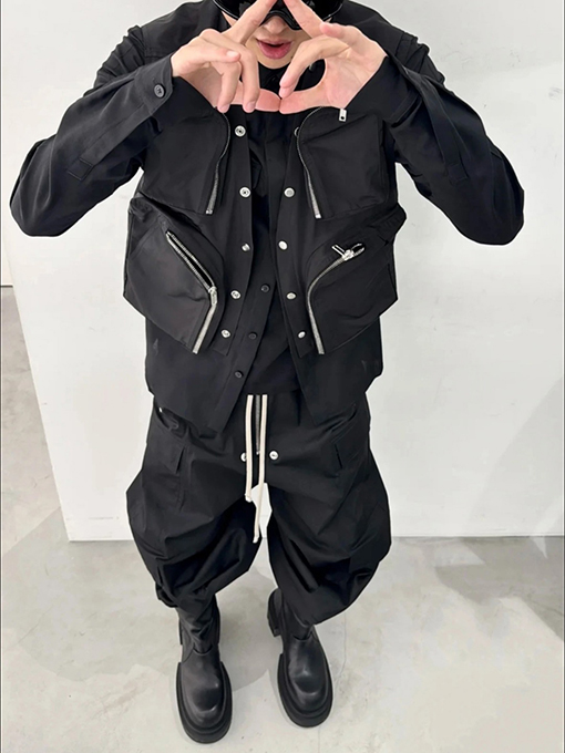 リックオウエンス クラシックなワークジャケット