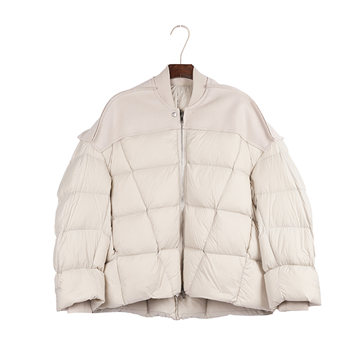 リックオウエンス スクエアパン風ダウンジャケット