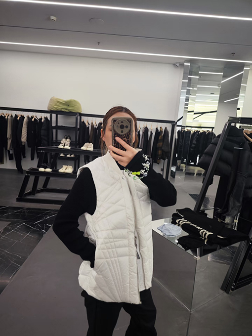 リックオウエンス ベストとダウンジャケット