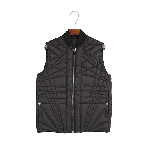 リックオウエンス ベストとダウンジャケット