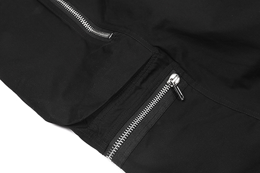 リックオウエンス ワイドレッグのモップ掛けまでの長さのワークパンツ